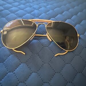 Ray-Ban Outdoorsman Sunglasses (Pink/Gold)